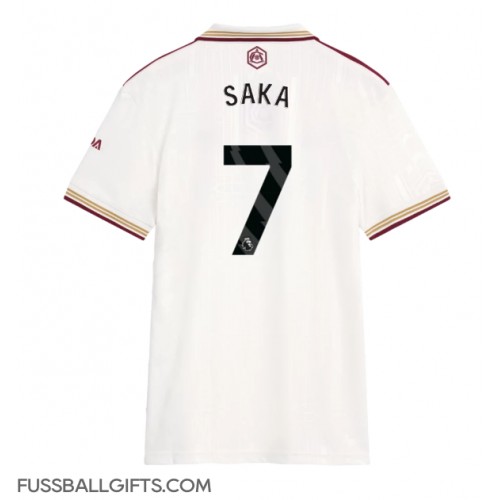 Arsenal Bukayo Saka #7 Fußballbekleidung 3rd trikot Damen 2025-26 Kurzarm